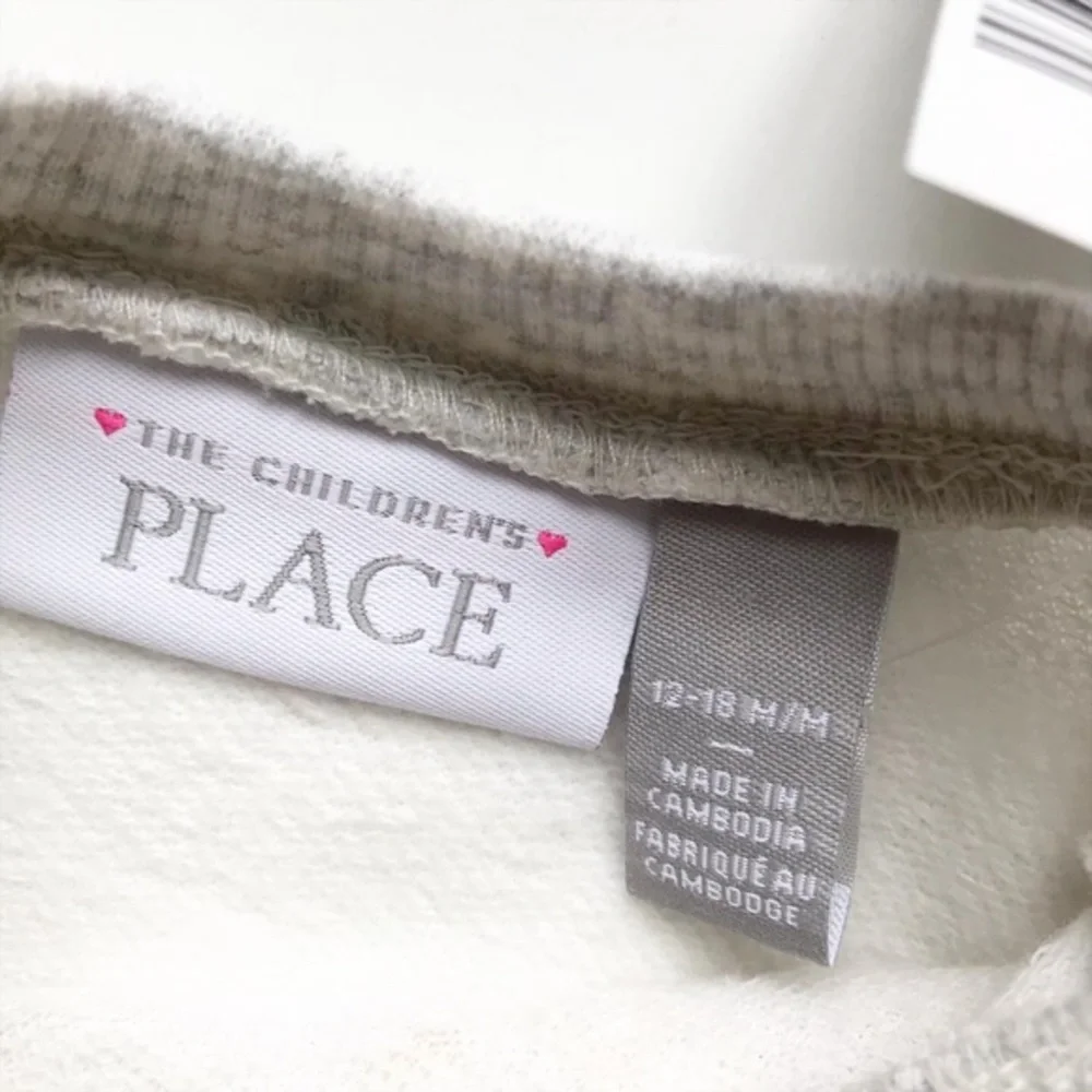 The children’s place NWT princess sweatshirt 12-18